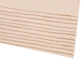 cyclingcolors 2 x Coloured Felt Felt Fabric Hobby Crafts Sewing Scrapbooking Craft Decoration Decoupage A4 20 x 30 cm Thickness 2-3 mm Polyester 416 g/m² - Skin-Coloured