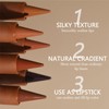 Velvety Brown 2-in-1 Lip Liner & Lipstick - Ombre Effect,