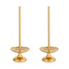 WOPARTY Donut Stand Metal 2 Pack, Gold Display Tower for