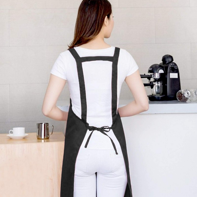 Carrotez H Style Adjustable Apron with 2 Pockets Waterproof Apron