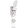Nippon Chuko Band Clip, White, 4 Pieces, SNB13, Craft Supplies,