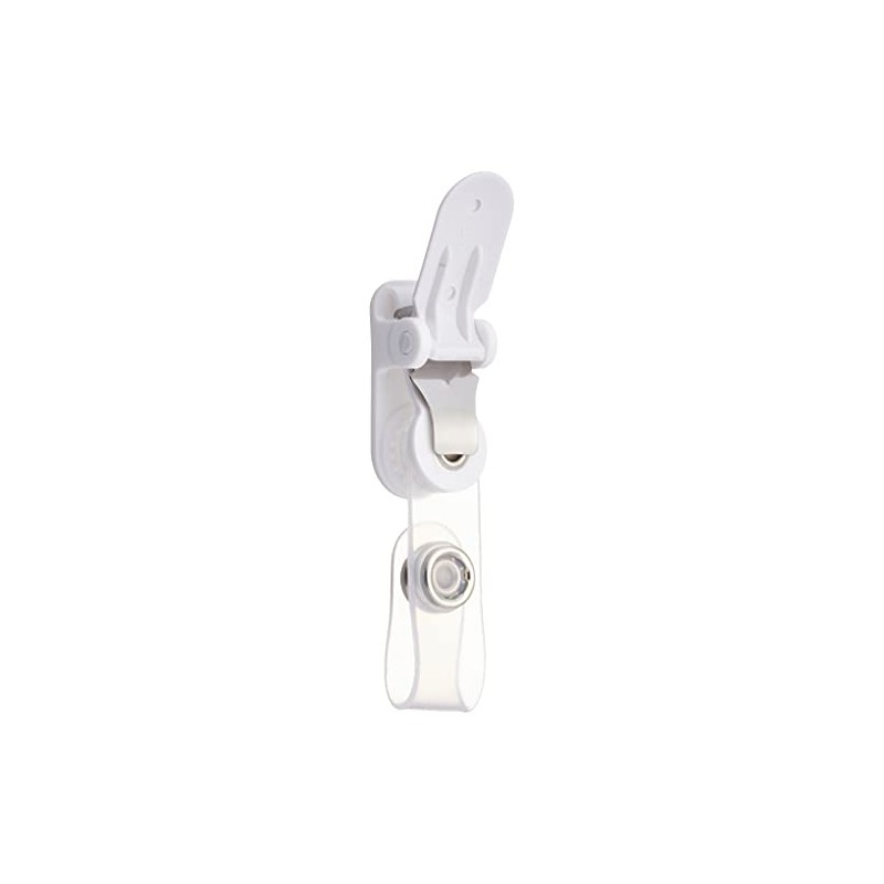 Nippon Chuko Band Clip, White, 4 Pieces, SNB13, Craft Supplies,