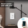 USB Outlets Receptacles KS 604S Smart Wall Socket Voice Control