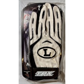 Louisville Slugger Pro Design Series Batting Gloves TPX White/Black Adult XL NEW