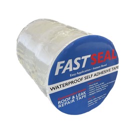 FastSeal RV Roof Tape, 12" x 50' White, RV Sealant Tape for Camper Roof Repair, Trailer Roof Sealant, Stop Camper Roof Leaks, UV-Resistant - Eternabond Equivalent (12" x 50', White)