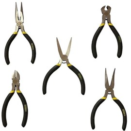 kippen 1014Y Mini Pliers Set of 5 for Precision Work