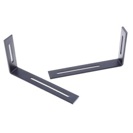 Operitacx Stainless Steel Fixed Brackets Set of 2 Corner for Shelves Corner Shelves for Wall Brackets Heavy Duty