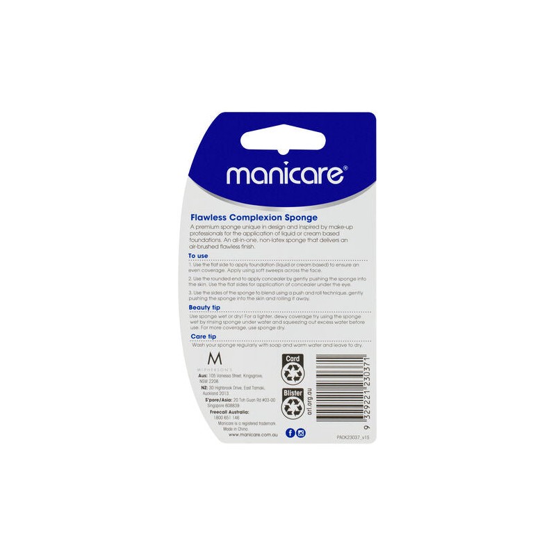 Manicare Flawless Complexion Sponge