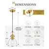 Audickic Pendant Lights Kitchen Island, 7.5" Farmhouse Pendant Lighting with