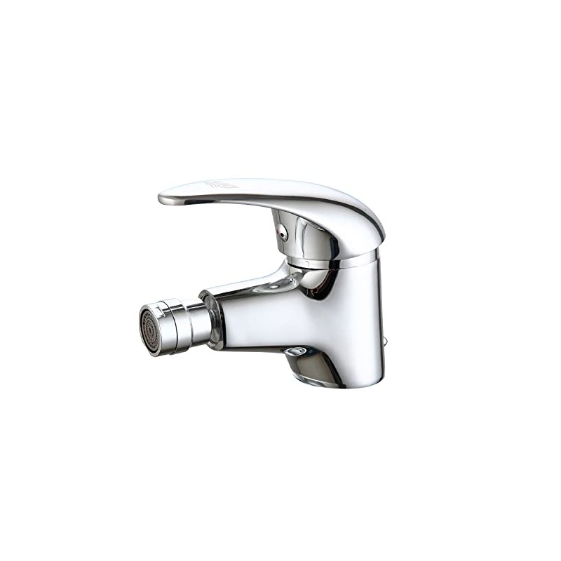 DP Bath Naranjo- Single lever bidet mixer tap, silver