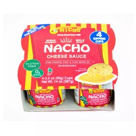 Ricos Nacho Cheese Sauce, 3.5oz x 8 Ct Cups