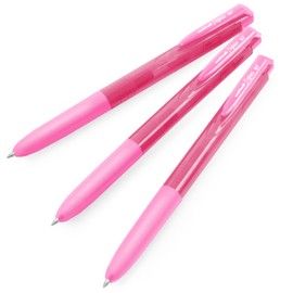 Uni-Ball Signo UMN-155-07 Gel Rollerball Pen 0.7mm Fine Pink Ink (Pack of 3)