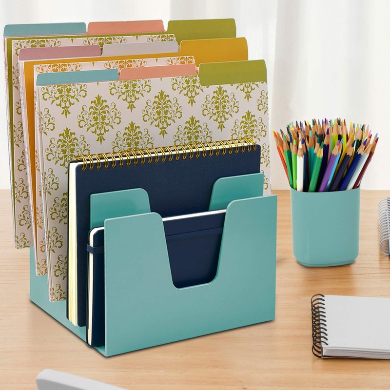Acrimet 5 Section Incline File Sorter Organizer, Mail, Folder, Letter