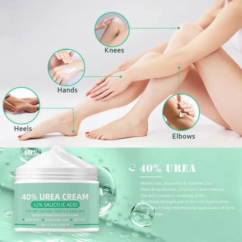 Crema De Urea 40% + 2% Ácido Salicílico Para Pies