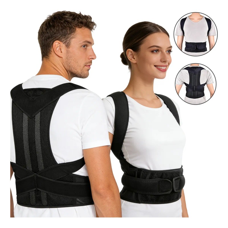 Corrector Postura Espalda Para Hombre Y Mujer Ajustable Faja