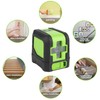 9011G/R 2 Lines High Precision Laser Spirit Level Line Instrument