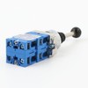 CENPEK 2pcs 22mm Cross Rocker Master Switch, 4-Way Auto-Lock/Auto-Reset, Joystick