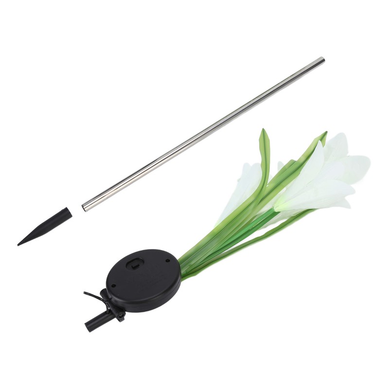 Solar Powered Flower Lights Waterproof Outdoor Solar Garden Stake Lights