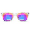 GloFX Bug Eye Ultimate Kaleidoscope Glasses (Clear, Bug Eye Lens)