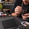 10-Piece Detail Paint Brush Set – Fine Nylon Miniature Brushes