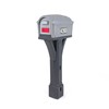 Simplay3 Classic Plastic Residential Mailbox & Post Mount Combo Kit