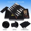 GSE Games & Sports Expert 12.5" Premium Leather 5-in-1 Chess,