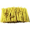 Mini Skater Bread Candy Bag Ties 800pcs 4 Inch(Gold)