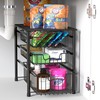 Simple Houseware 3-Tier Stackable Sliding Basket Storage Organizer Drawer for