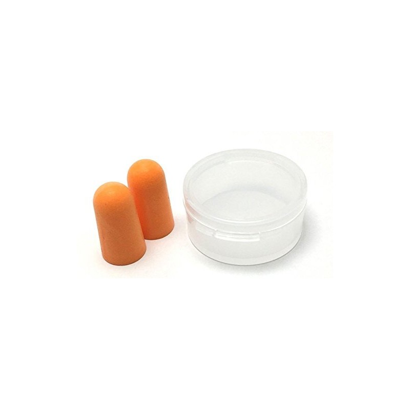 [Antibacterial] Earplugs, Large Capacity, 100 Pairs (200 Pieces) with Case