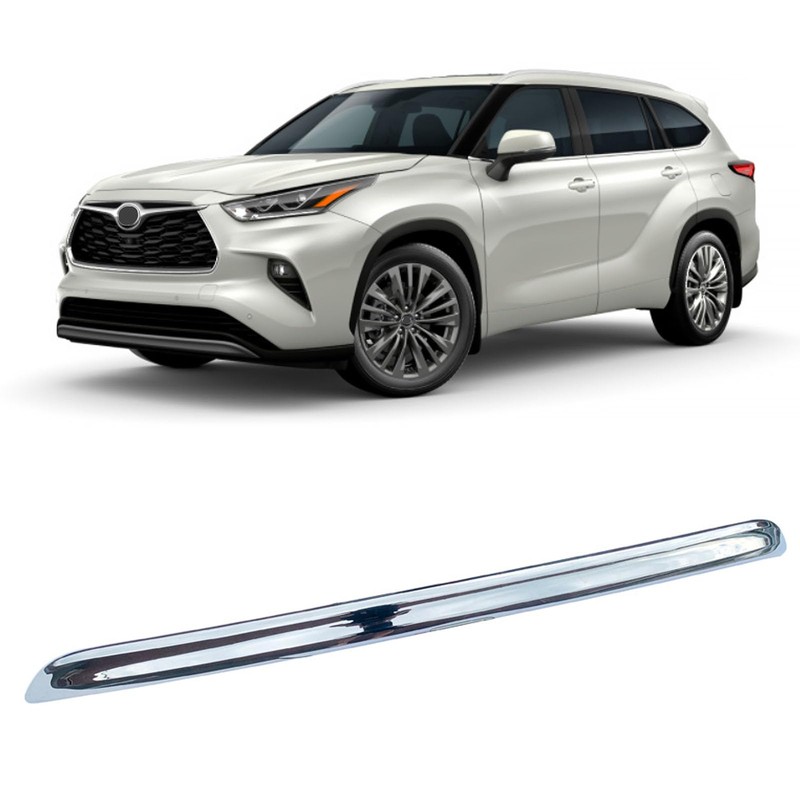 Front Bumper Protector Guard Compatible with Toyota Highlander 2020 2021