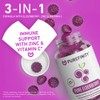 PUREFINITY PUREFINITY Fiber + Elderberry Gummies Bundle (Inulin FOS Prebiotic