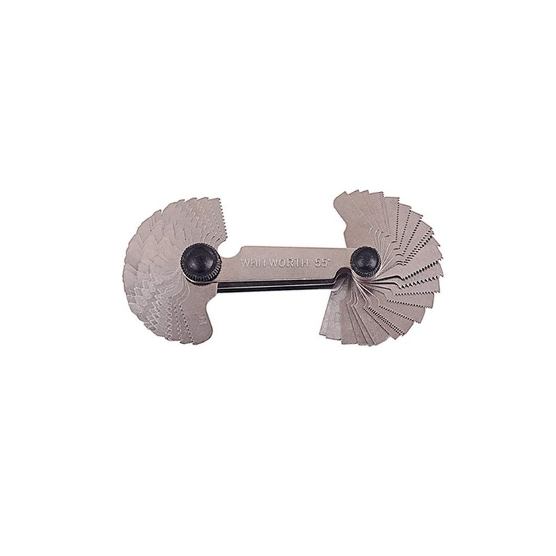 Alnicov 52 PCS Screw Pitch Measuring Tool Set，Screw Thread Pitch