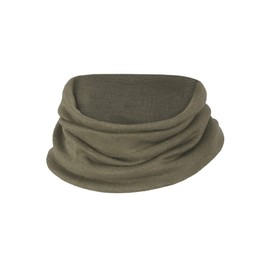 Engel Natur, Children's Snood Fine Rib, 70% Wool (kbT), 30% Silk - olive