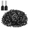 XHF 1000 PCS AWG 14/2.5mm² Wire Ferrules Insulated Copper Crimp