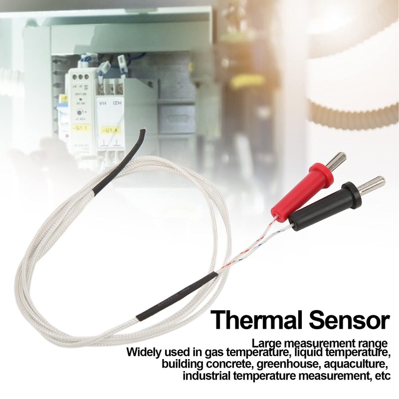 UA23 Thermocouple Sensor Universal Temperature Probe Copper Plug Double Head