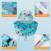 2 Sombrero para Niños, Sombrero de Sol de ala Ancha