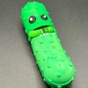 Large Single Tickles the Pickle 3D Printed Articulating Pickle Fidget,