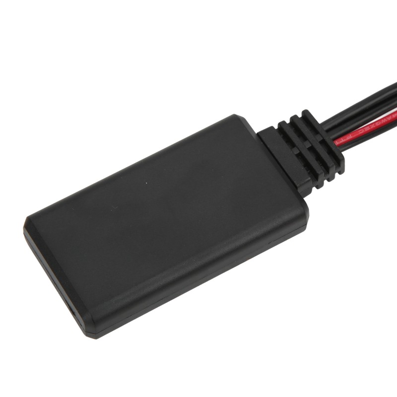 Car Bluetooth5.0 AUX IN Module Wireless ABS Black Heatproof Antiaging
