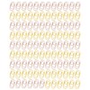 Getrays 100pcs Small Star Paper Clips, Mini Cute Shape Star