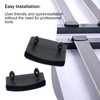 Bed Slat Holders, 72Pcs Plastic Bed Slat Caps, Side and
