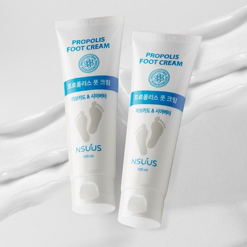 Ensus Propolis Foot Cream 100ml 3pcs / 엔수스 프로폴리스 풋크림