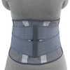 Lumbosacral Back Brace, Theratex Spinal Medium Support, Gray (Soft Splint),