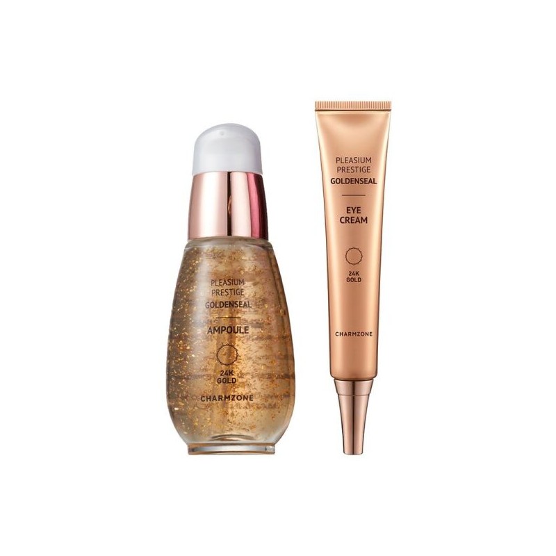 Chamzun 참존 골든실 24k 순금 미백 주름개선 기능성 앰플 30ml