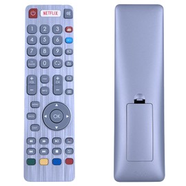GOUYESHO SHWRMC0116 SHW/RMC/0116 Ersatz Fernbedienung Passend für Sharp Aquos TV LC-32CHG6021K LC32CFG6241KF LC-43CUG8462KS LC-49CUG8052K LC-49CUG8461KS LC-55CUG8462KS mit YouTube-Buttons