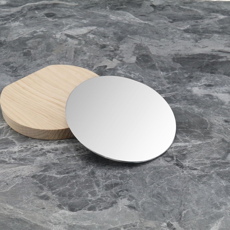 Micro Traders 120mm Shower Waste Drain Cover Chrome Plate Cover