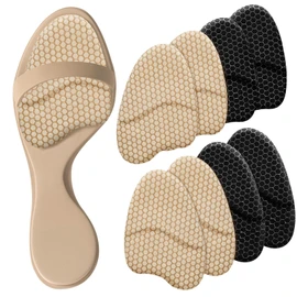 ZAIWOO Metatarsal Pads Women, Ball of Foot Cushions for Women, Heel Inserts for Women, Heel Pads for Shoes, (2 Pairs Foot Pads) High Heel Comfort Pads, Anti Slip, Invisible Design