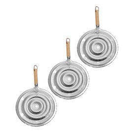 Cabilock 3Pcs Kitchen Heat Insulation Pads with Handle Heat Resistant Mats for Coffee and Milk Non Slip Protection for Tabletops Kitchen Tools