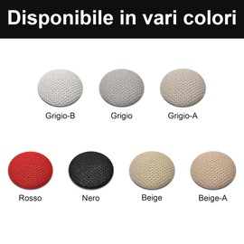 60 Pairs Car Roof Repair Screws Button for Car Roof Repair Tool Repair Rivets Car Upholstery Thumbtacks for Car Canopy (Gray-B)