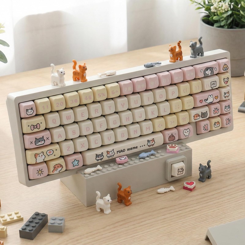 Hyekit Keyboard Display Stand | DIY Buildable ABS Mechanical Keyboard