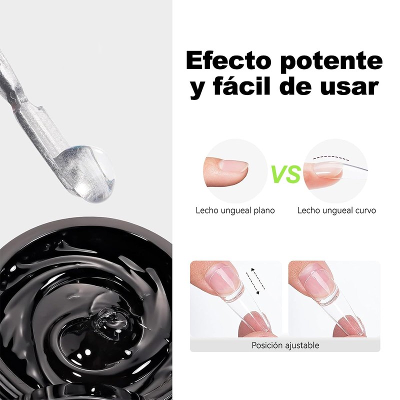 Cherimoya Gel Slido Pegamento para Uas 10g